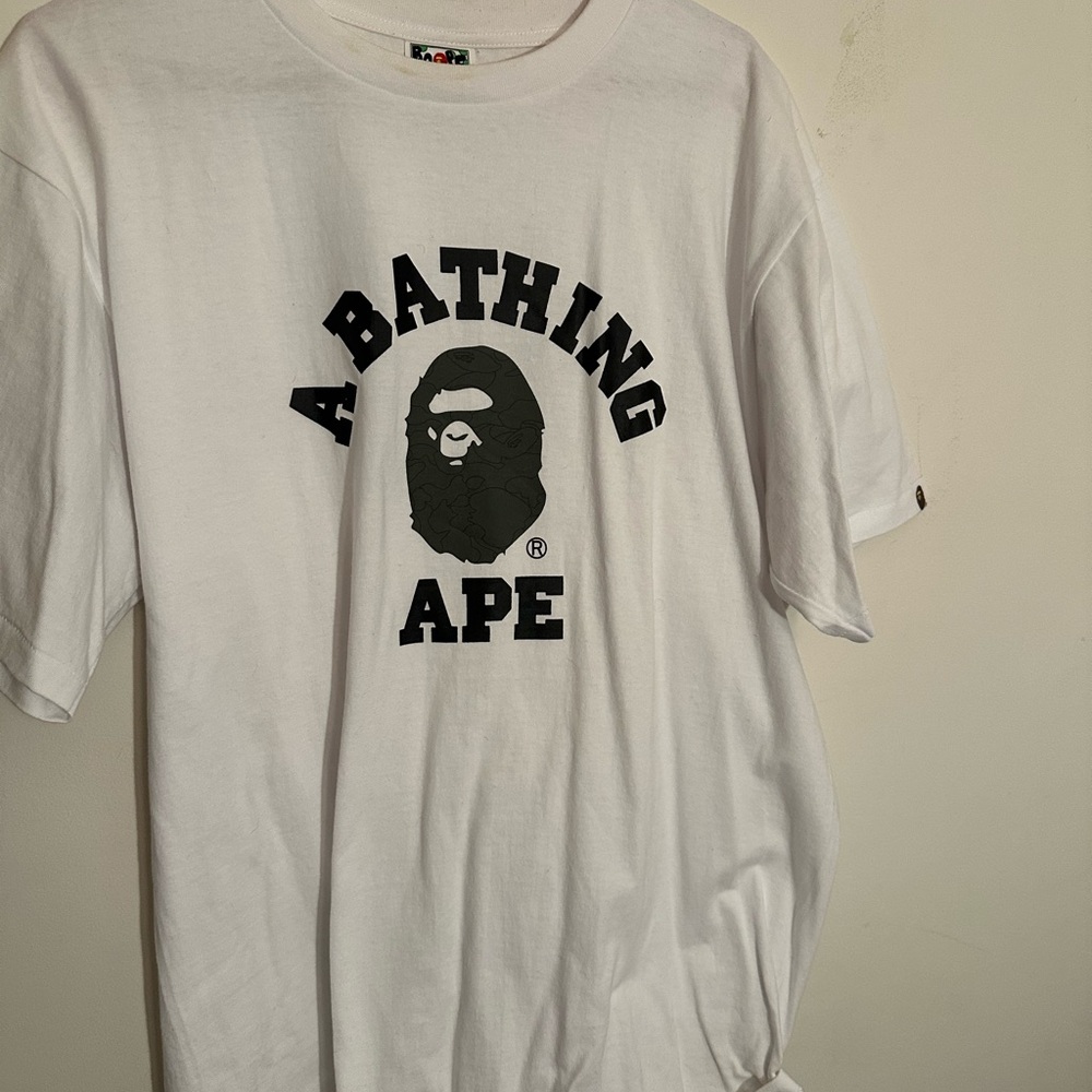 A Bathing Ape White T-Shirt